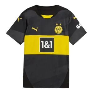 Borussia Dortmund 2024/25 Away Kids Replica Jersey - Black