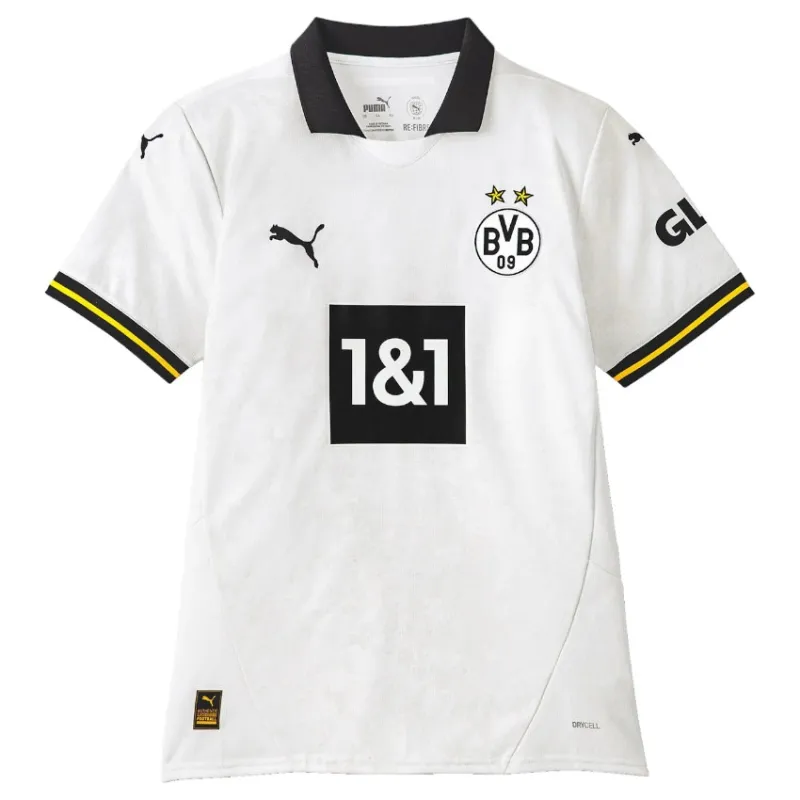 Borussia Dortmund 2024/25 Kids Third Replica Kit - White