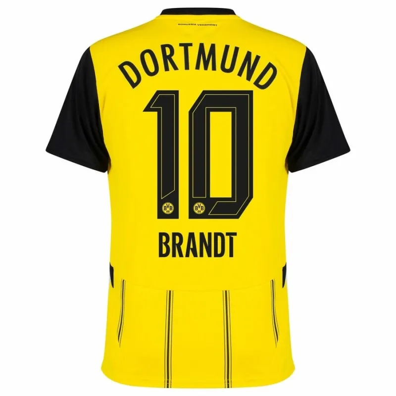 BRANDT Borussia Dortmund 2024/25 Heimtrikot Replica - Gelb