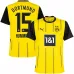 HUMMELS Borussia Dortmund 2024/25 Maillot Domicile Réplique - Jaune