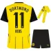 Kids' 2024/25 Borussia Dortmund Home Kit with Reus - Fan Version (Yellow)