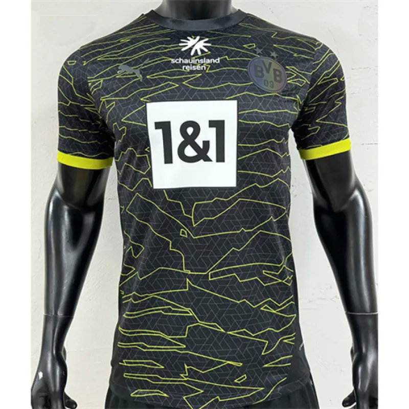 Borussia Dortmund 2024/25 maillot de version joueur, noir