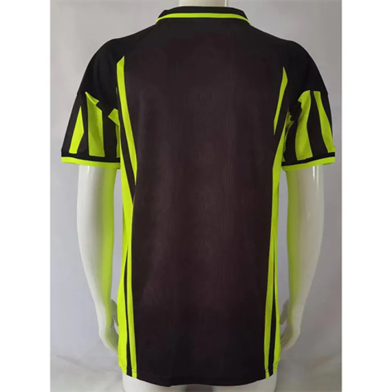Borussia Dortmund maglia di trasferta 1996 - 97 retro, nera