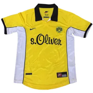Borussia Dortmund maillot rétro 1998, jaune