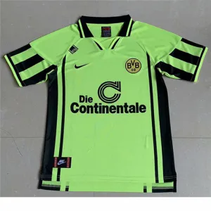 Borussia Dortmund maillot rétro classique 1996, vert