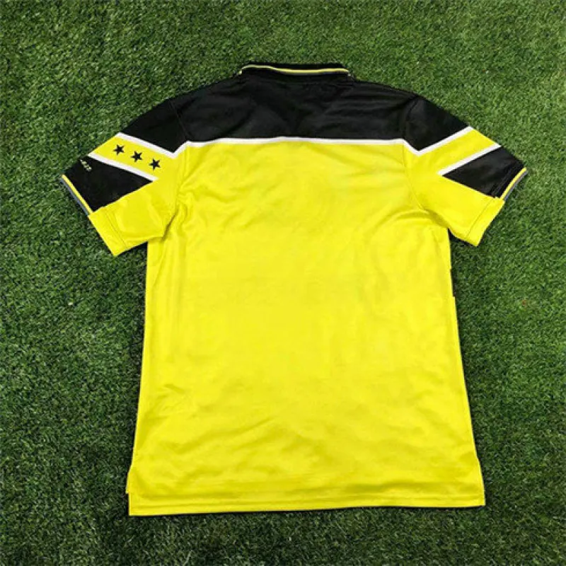 Borussia Dortmund camiseta retro de la Champions League 1997, amarilla