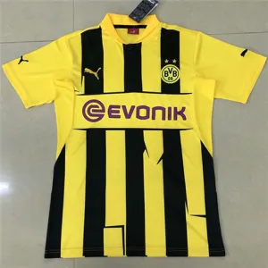 Borussia Dortmund maillot domicile rétro 2012 - 13, jaune