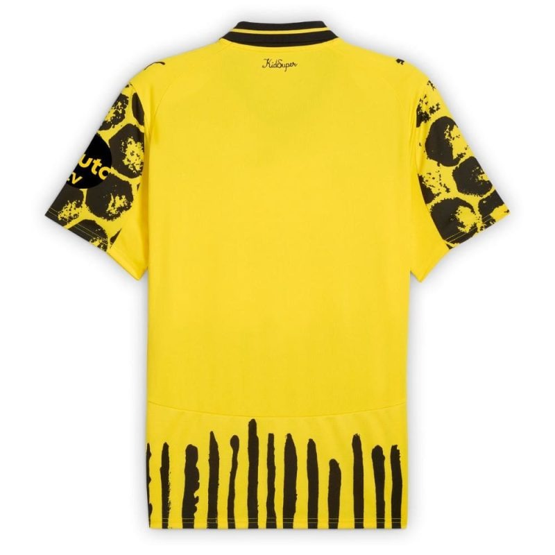 Maillot domicile enfant + short de la Coupe du Monde des Clubs 2025 de Dortmund - Jaune