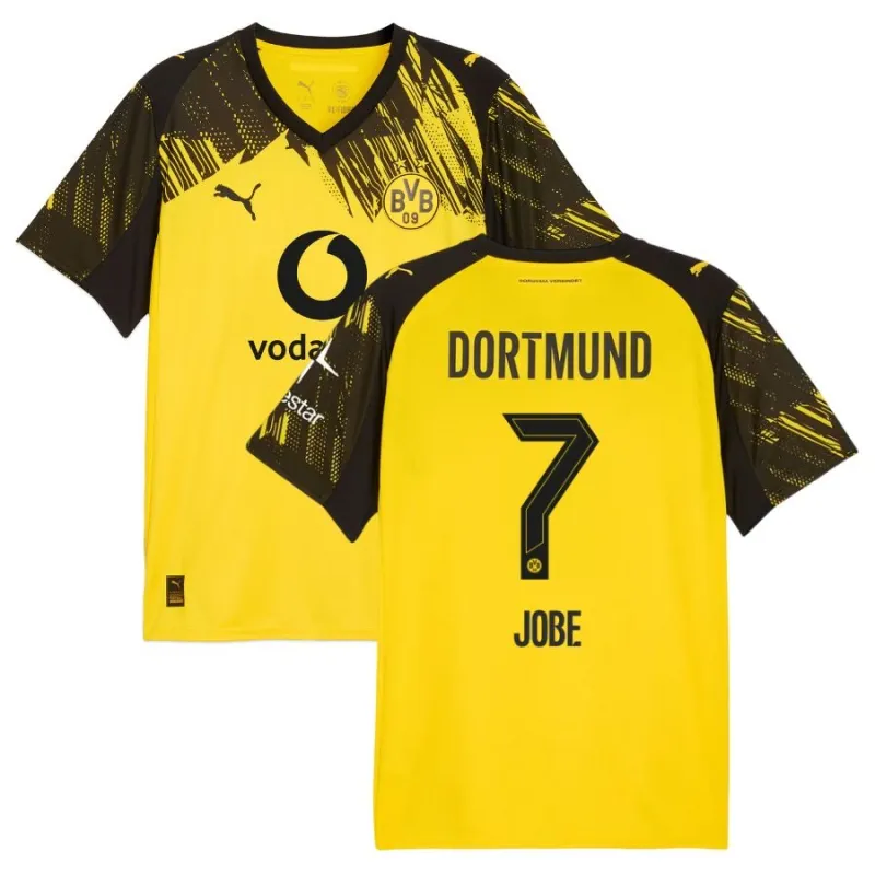 Dortmund JOBE 2025/26 Maglia da casa - Gialla