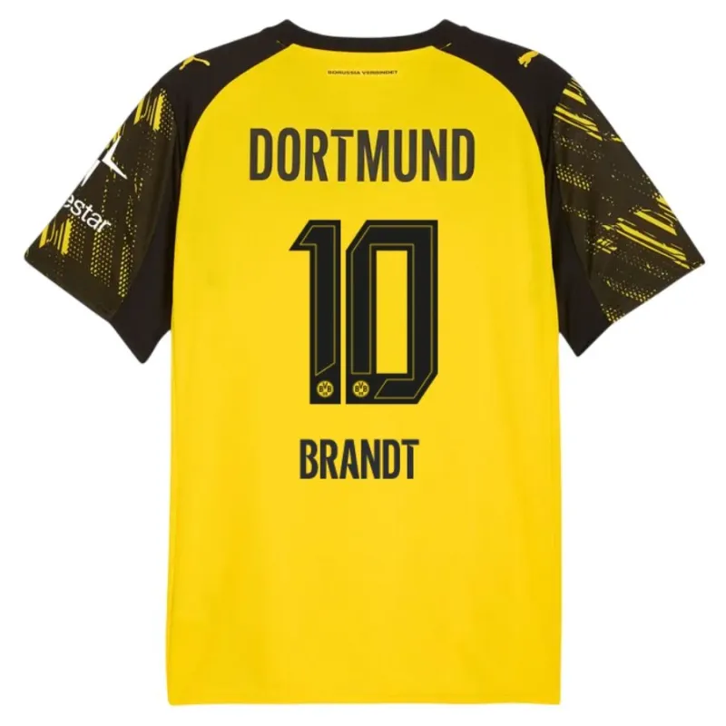 Dortmund BRANDT 2025/26 Home Jersey - Yellow