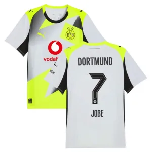 Dortmund JOBE 2025/26 Away Jersey - Grey/Green