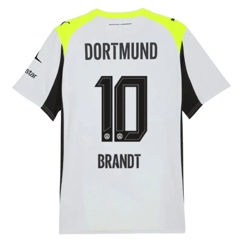 Dortmund BRANDT 2025/26 Camiseta visitante - Gris/Verde
