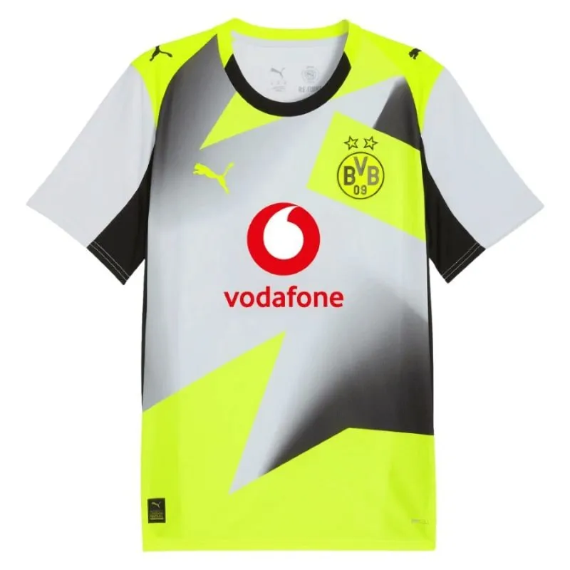 Dortmund GUIRASSY 2025/26 Kit bambino away - Grigio/Verde