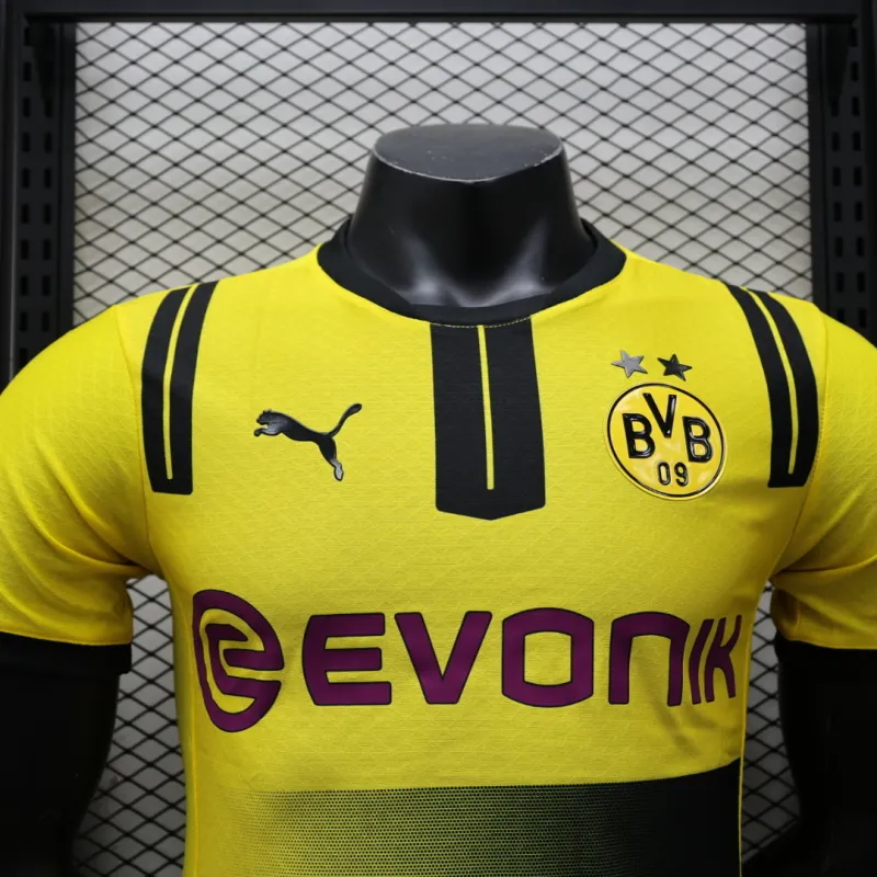Borussia Dortmund 2025/26 Anniversary Edition Player Jersey - Yellow