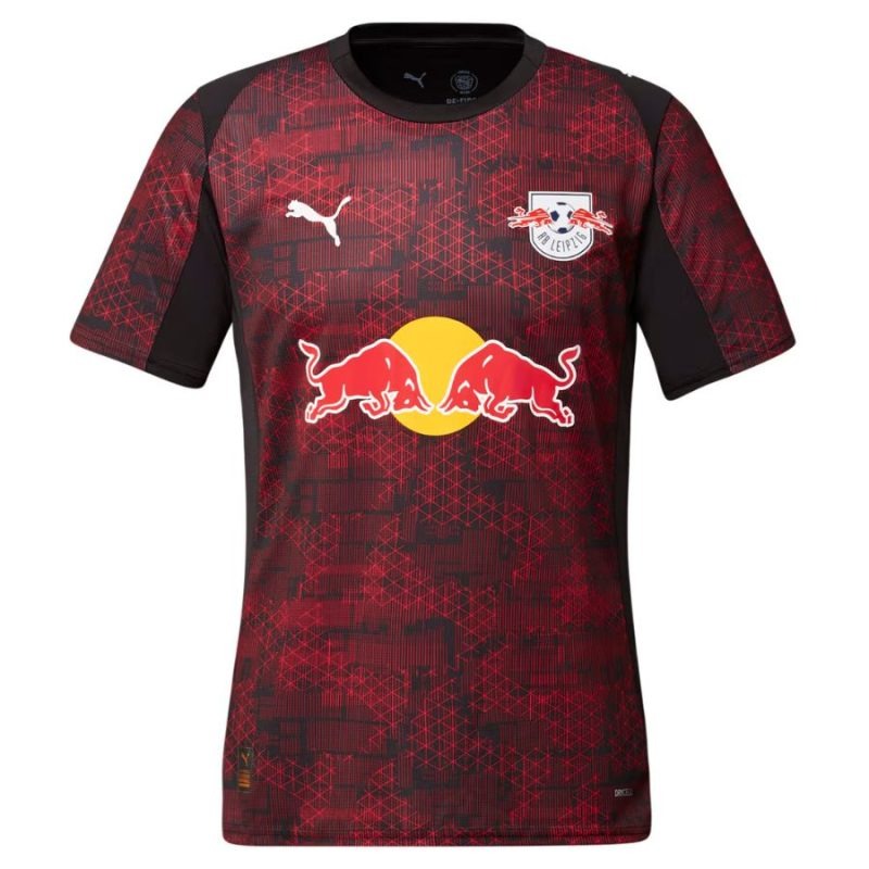 RB Leipzig 2025/26 Troisième maillot femme - Rouge