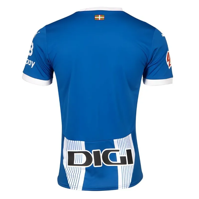 Camiseta local de CA Alavés 2024/25 - Azul/Blanco