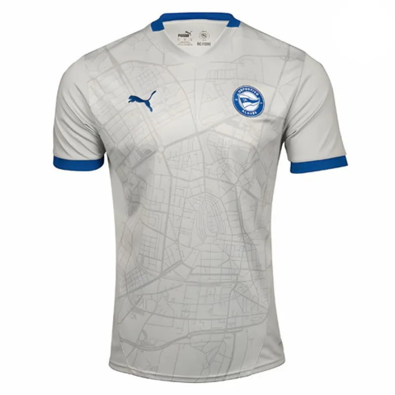 Camiseta de visita de CA Alavés 2024/25 - Gris