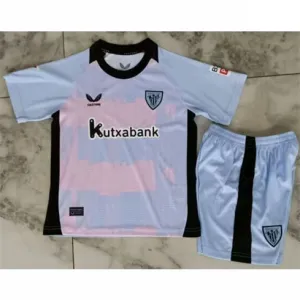 Athletic Bilbao Kids' Jersey + Shorts, Third Jersey 2024/25 - Gray