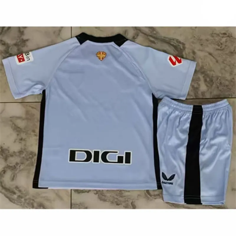 Athletic Bilbao Maglia e pantaloncini per bambini, Terza maglia 2024/25 - Grigio