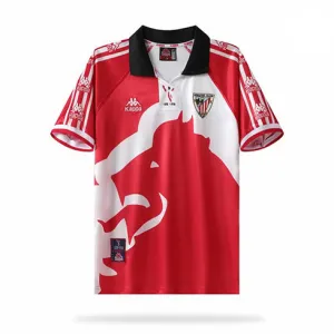 Retro-Trikot von Athletic Bilbao 1998 Heimspiel - Rot
