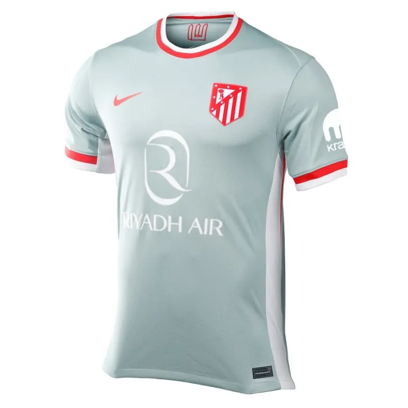 Maglia fuori casa del giocatore di Atlético Madrid 2024/25 - Ciano