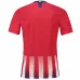 Atletico Madrid Retro Langarm-Trikot 2019 Heimspiel - Rot/Weiß