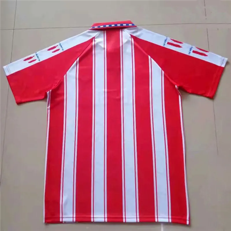 Camiseta retro de Atletico Madrid 1994/95 de local - Rojo/Blanco