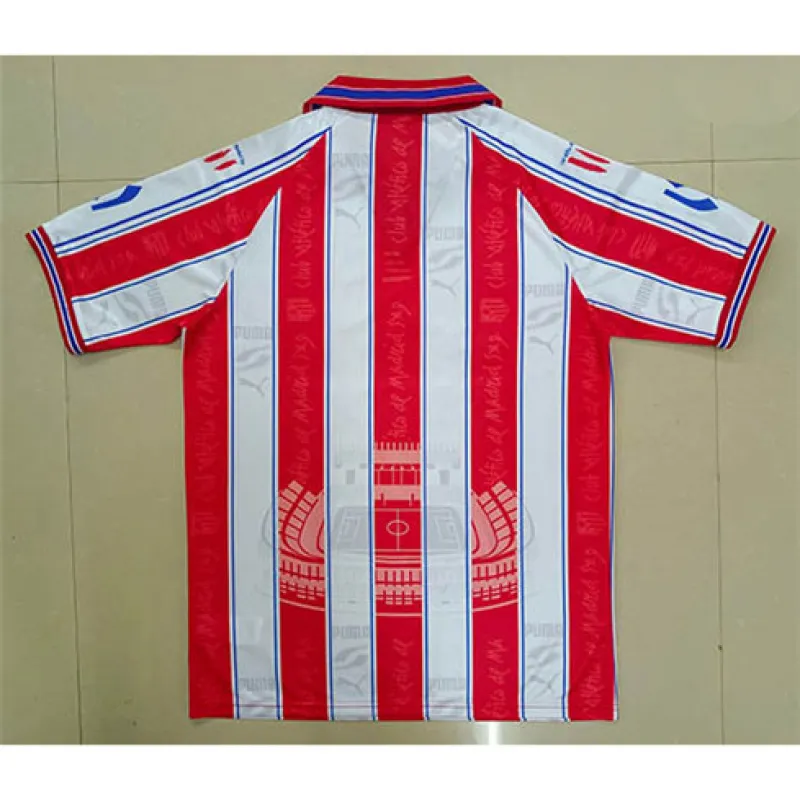 Atletico Madrid Retro Jersey 1996/97 Home - Red/White