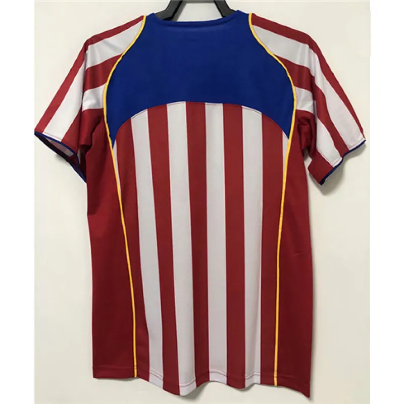 Atletico Madrid Retro Jersey 2004/05 Home - Red/White