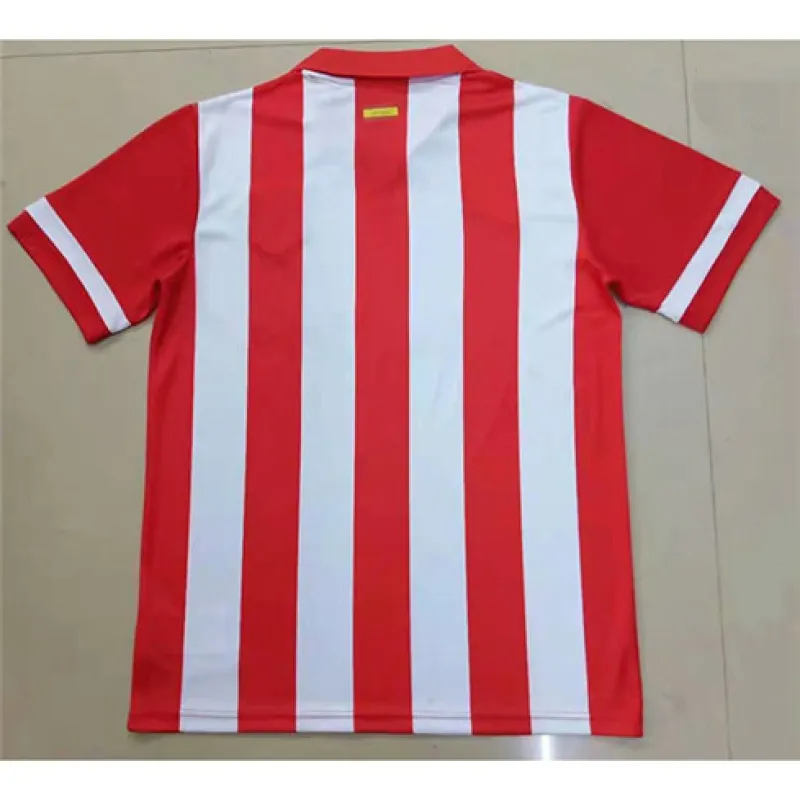 Maillot rétro d'Atletico Madrid 2013/14 domicile - Rouge/Blanc