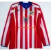 Maglia retrò a maniche lunghe di Atletico Madrid 2004/05 in casa - Rosso/Bianco