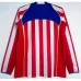Maglia retrò a maniche lunghe di Atletico Madrid 2004/05 in casa - Rosso/Bianco