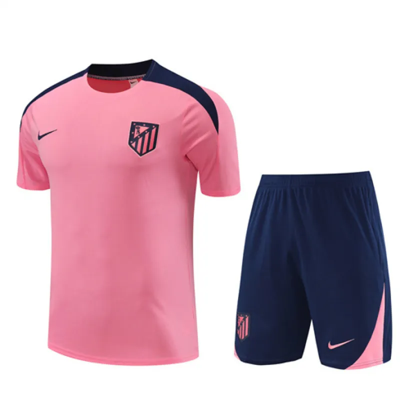 Atletico Madrid Children's Training Shirt + Shorts 2024/25 - Pink