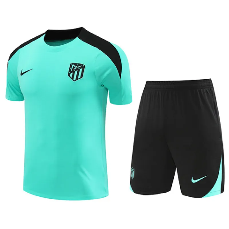 Atletico Madrid Trainings-Oberteile + Shorts 2024/25 - Grün