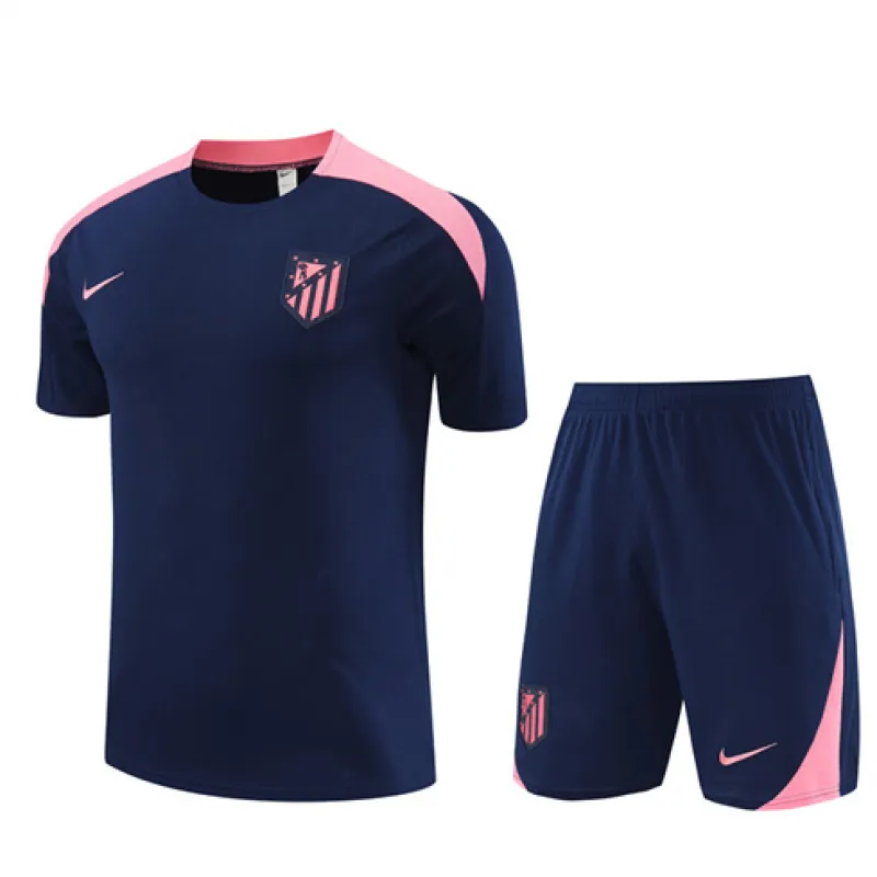 Maglia di allenamento per bambini + shorts di Atletico Madrid 2024/25 - Blu