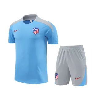 Atletico Madrid Children's Training Top + Shorts 2024/25 - Blue