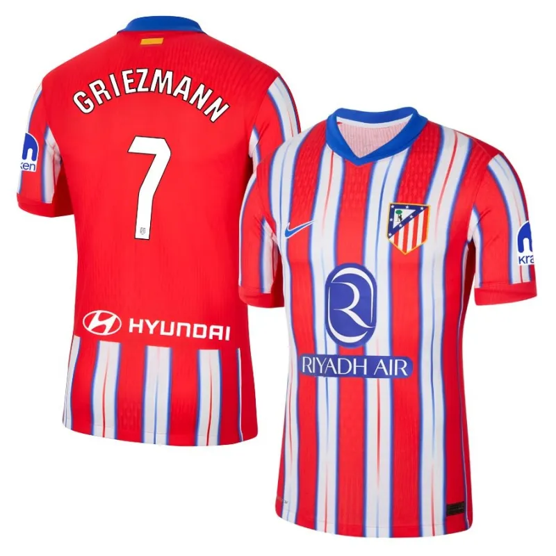 GRIEZMANN Atlético Madrid 2024/25 Heimtrikot -Rot/Weiß