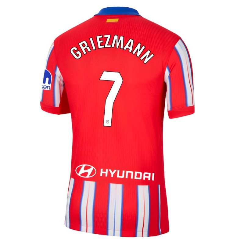 GRIEZMANN Atlético Madrid Kids' Jersey Set for the 2024/25 Home Games - Red/White