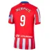 Conjunto de camisetas para niños de Atlético Madrid 2024/25 de casa de MEMPHIS - Rojo/Blanco