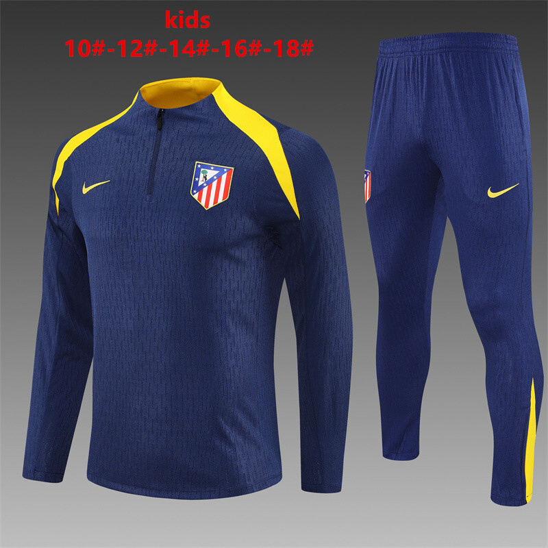 Atletico Madrid 2025/26 Ensemble Sport Enfant bleu