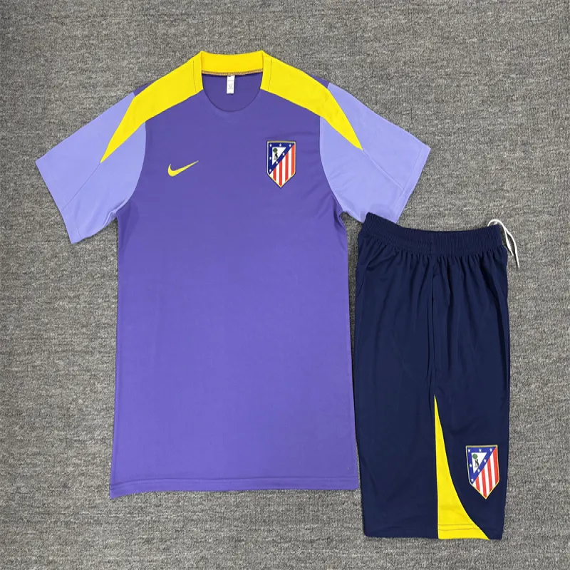 Atletico Madrid 2025/26 Kinder Trainingsanzug lila