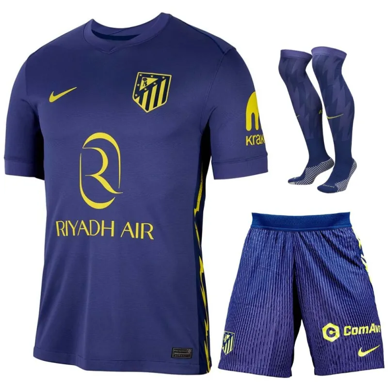 Atlético Madrid Kids' Kit 2025/26 Away - Blue