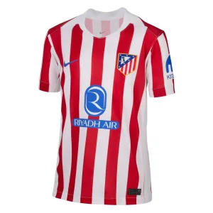 Atlético Madrid Kids' Jersey 2025/26 Home - Red/White