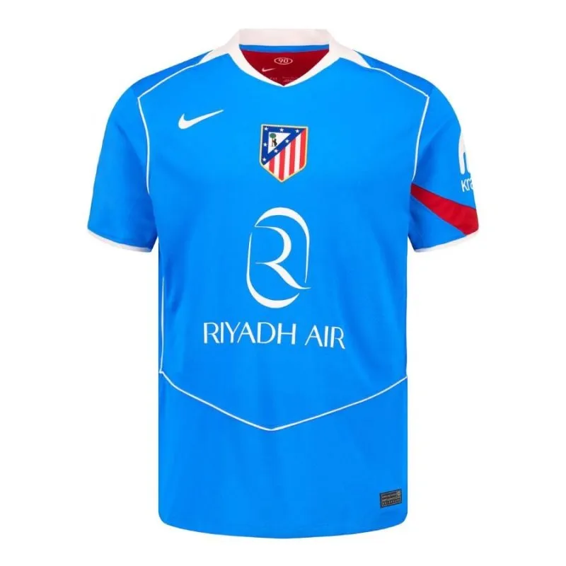 Atletico Madrid GRIEZMANN 2025/26 Kids' Third Jersey Set - Blue