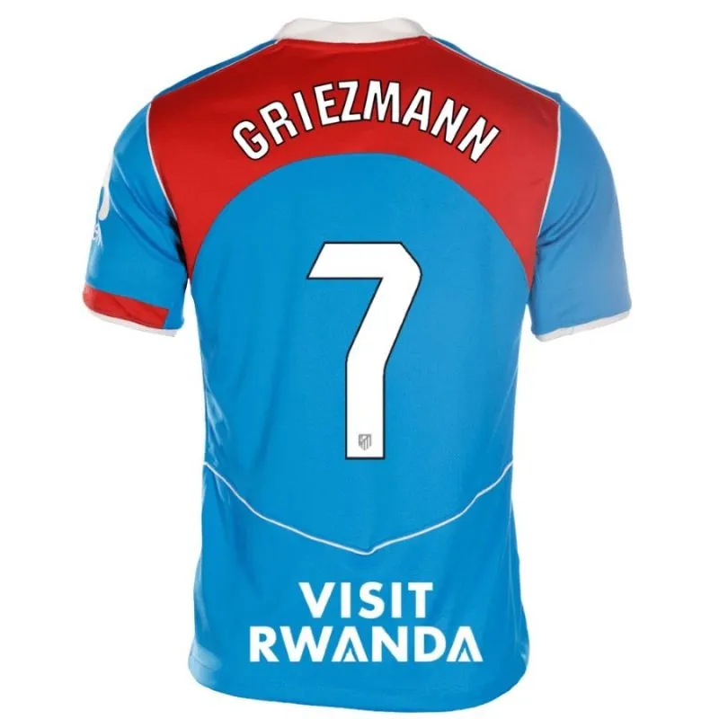 Atletico Madrid GRIEZMANN 2025/26 Kids' Third Jersey Set - Blue
