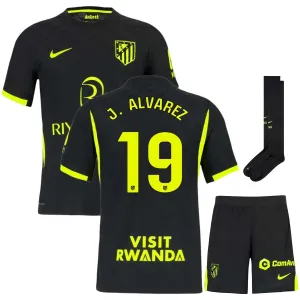 Atletico Madrid ALVAREZ 2026/27 Away Kids Kit