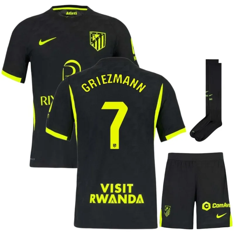 Atletico Madrid Kinder-Auswärtskit 2026/27 GRIEZMANN
