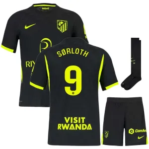 Atletico Madrid SORLOTH 2026/27 Away Kids Kit