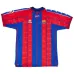 Barcellona RIVALDO 1997/98 Maglia Casa Retro - Rosso/Azzurro