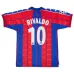 Barcellona RIVALDO 1997/98 Maglia Casa Retro - Rosso/Azzurro